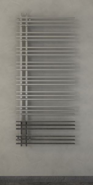 Zehnder Yucca Asym Badheizkörper YAC-130-060, chrom