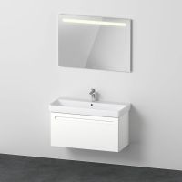 Vorschau: Duravit No.1 Badmöbel-Set 100cm mit Waschtisch, Spiegel und 1 Auszug N10183018180000