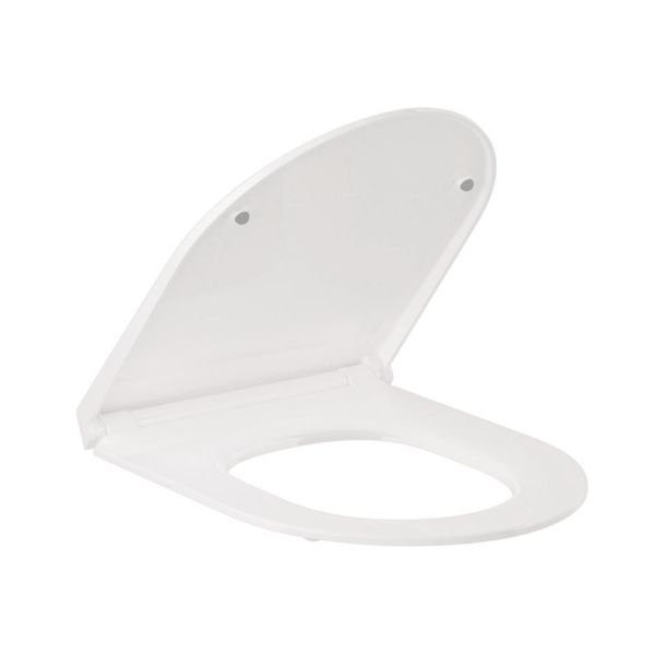 Kludi RESA D WC-Sitz Slim mit QuickRelease & soft-close, weiß 24WCS43S