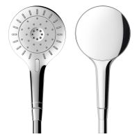 Laufen MyTwin 120 Handbrause 3 Strahlarten, chrom H3619820043711 Laufen MyTwin 120 Handbrause 3 Strahlarten, chrom H3619820043711