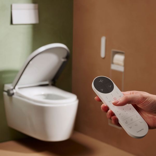 hansgrohe LavaPura Element S Dusch-WC Komplett, weiß