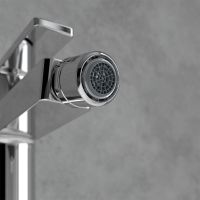 Vorschau: Villeroy&Boch Architectura Einhebel-Bidetarmatur mit Ablaufgarnitur, chrom