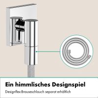 Vorschau: hansgrohe FixFit Fine E Wandanschluss mit Rückflussverhinderer, chrom