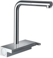 Vorschau: Hansgrohe Aquno Select M81 Einhebel-Küchenmischer 250, Ausziehauslauf, 2jet chrom 73836000