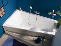 Vorschau: Duravit No.1 Trapez-Badewanne 150x80cm, weiß 700504000000000