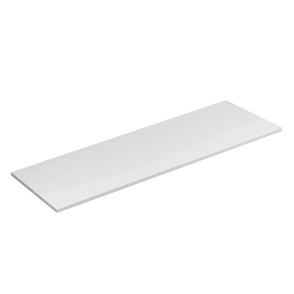 Kludi ICOS Deckplatte 160x50cm für Waschtischunterschrank, weiß matt 50T16053
