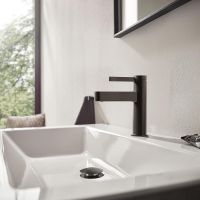 hansgrohe Finoris Standventil 100, brushed black chrome 76013340