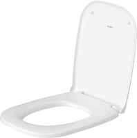 Vorschau: Duravit D-Code WC-Sitz mit Absenkautomatik, weiß 0067390000 4