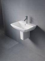 Vorschau: Duravit ME by Starck Waschtisch 60x46cm, mit Überlauf, ohne Wondergliss, weiß 2335600000