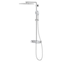 Vorschau: Grohe Vitalio Joy+ SmartControl System 350x230 Mono Duschsystem mit Thermostat, Aufputz, chrom 1360480000