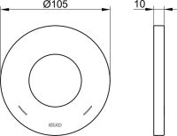 Vorschau: Keuco IXMO Wandrosette rund für Ab- und Umstellventile Vorschau: Keuco IXMO Wandrosette rund für Ab- und Umstellventile