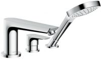 Vorschau: Hansgrohe Talis E Einhebel 3-Loch Wannenrandarmatur, chrom 71730000