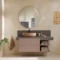 Vorschau: Duravit Balcoon Aufsatzbecken oval 55x45cm, DuraShield, clay terrra matt