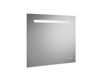 Vorschau: Burgbad Fiumo Leuchtspiegel mit horizontaler LED-Beleuchtung 80x70 cm SIIX080