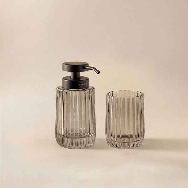 Cosmic Lido Badaccessoires-Set, smoke grey WJC213P0000345