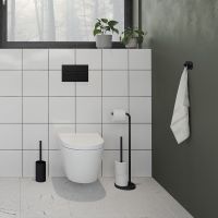 Vorschau: SmedboBeslagsboden ToilettenpapierhalterReservepapierhalter, Standmodell, schwarz BB1230