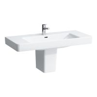 Vorschau: Laufen Pro S Waschtisch mit Überlauf, 1 Hahnloch, 105x46cm, weiß H8139660001041