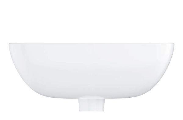 Grohe Start Edge Keramik Handwaschbecken 45cm, weiß
