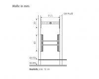 Vorschau: WimTec EASYFIX DU S7/S6/S4 Montageelement für Duscharmaturen WimTec OCEAN S7