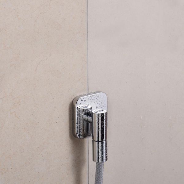 hansgrohe FixFit Fine Q Wandanschluss chrom 28884000