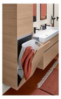 Vorschau: Villeroy&Boch Collaro Hochschrank mit Wäschekorb, nordic oak, C03400VJ