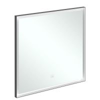 Vorschau: Villeroy&Boch Subway 3.0 LED-Spiegel, 80x75cm, mit Sensordimmer, schwarz matt A46380BC