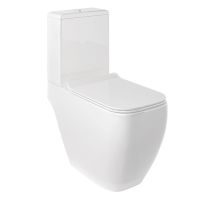 Kludi RESA C Stand-WC 66cm für Spülkasten, Abgang senkrecht, weiß 28WCB0643
