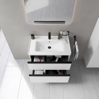 Vorschau: Duravit D-Neo Möbelset 80cm Waschtisch mit Unterschrank