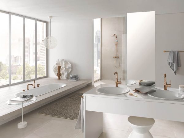 Grohe Essence Waschtischbatterie L-Size mit Ablaufgarnitur, schwenkbar