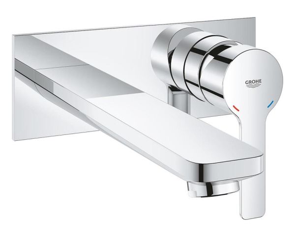 Grohe Lineare 2-Loch-Waschtischbatterie, Ausladung 207mm, chrom 23444001 