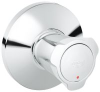 Vorschau: Grohe Costa L Unterputz-Ventil Oberbau, Einbautiefe 20-80mm, Markierung rot, chrom