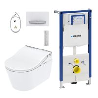 TOTO RW WASHLET®, Komplett-SET mit Betätigungsplatte, weiß TOTO RW WASHLET®, Komplett-SET mit Betätigungsplatte, weiß