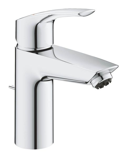 Grohe Eurosmart Einhand-Waschtischbatterie S-Size, mit Ablaufgarnitur, Niederdruck, chrom 23459003 