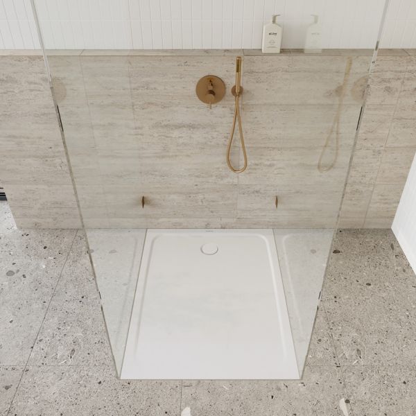 Kaldewei Cayonoplan bodenebene Rechteck-Duschwanne 160x100cm 2230-1, weiß 376000010001