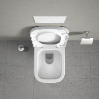 Vorschau: Duravit Happy D.2 WC-Sitz mit Absenkautomatik, abnehmbar, weiß