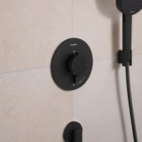 hansgrohe Ecostat Comfort S UP schwarz matt 33714670