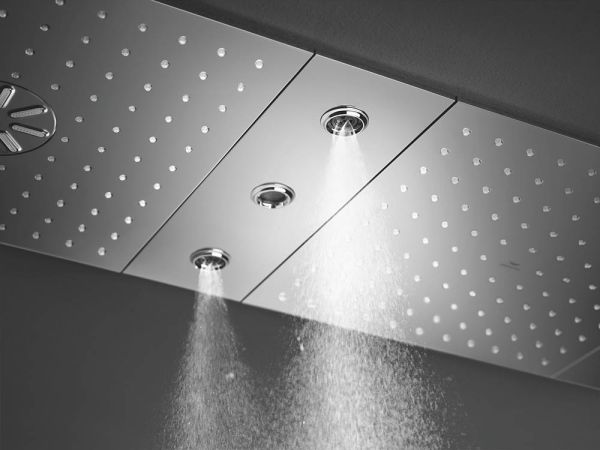 Grohe Rainshower Aqua Mist Strahlbildner, Strahlart Drizzle Spray-Nebeldüsen, chrom 26735000