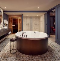 RIHO Colorado Badewanne 180cm rund, weiß glänzend B038001005