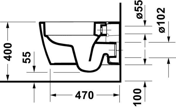 Duravit ME by Starck WC-Set Hero Edition, weiß matt