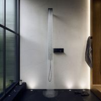 Vorschau: Axor ShowerComposition Duschpaneel 110/220 mit Thermostat und Schulterbrause, 1jet