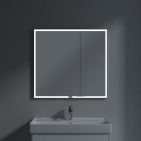 Vorschau: Villeroy&Boch My View Now LED-Einbau-Spiegelschrank 80x75cm Unterputz A4568000