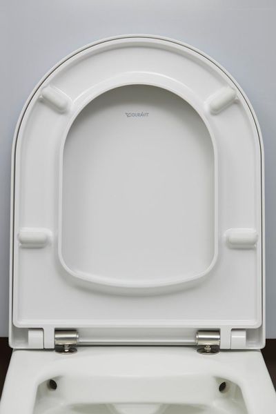 Duravit ME by Starck WC-Sitz mit Absenkautomatik, abnehmbar, weiß/weiß seidenmatt
