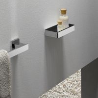 emco loft Schwammkorb mit herausnehmbarem Einsatz, chrom/schwarz 054500502