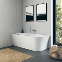 Vorschau: Duravit DuraSenja Eck-Badewanne 150x75cm, weiß, links 700576000000000