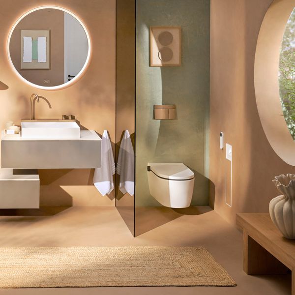hansgrohe iFrame Element E Betätigungsplatte, eckig, für 2-Mengen-Spülung