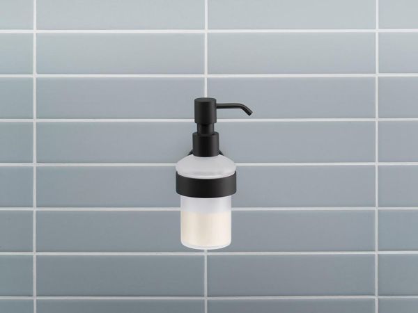 Duravit D-Code Seifenspender 0099164600 schwarz matt