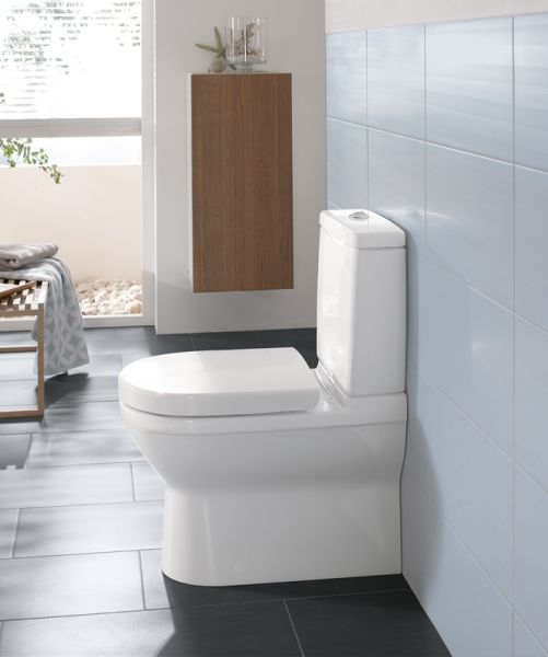 Villeroy&Boch O.Novo Stand-Tiefpül-WC mit Spülrand für Kombination, 36x64cm 56581001