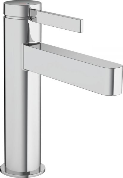 Hansgrohe Finoris Einhebel-Waschtischarmatur 110 CoolStart mit Push-Open Ablaufgarnitur, chrom 76024000