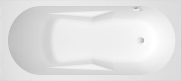 RIHO Lazy-Badewanne 180x80cm links, weiß
