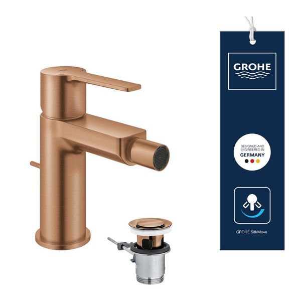 Grohe Lineare Bidetarmatur warm sunset gebürstet 33848DL1